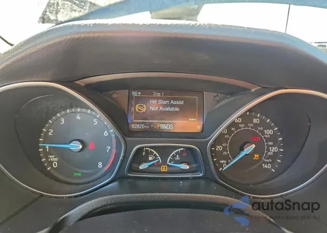 2016 Ford Focus Titanium from USA, damaged, VIN 1FADP3J24GL383163